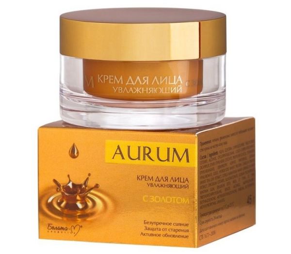 Face cream "Aurum. Moisturizing" (45 g) (10611018)